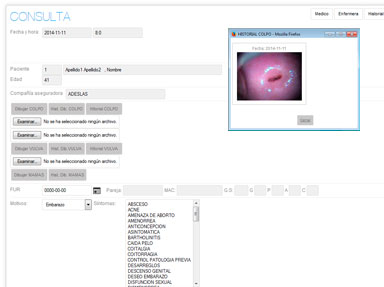 Control de examenes y consultas ginecologicas y de obstetricia